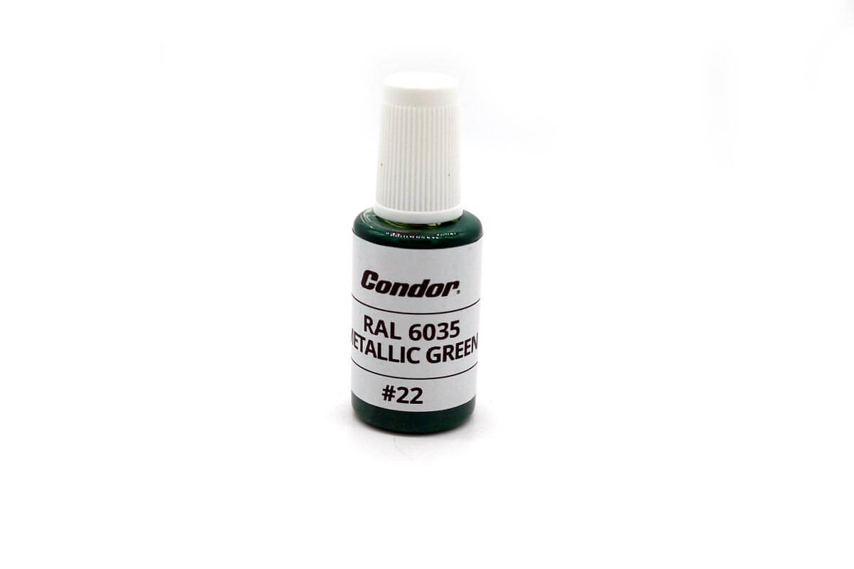 Condor Touch Up Paint - Metallic Green (ral 6035)