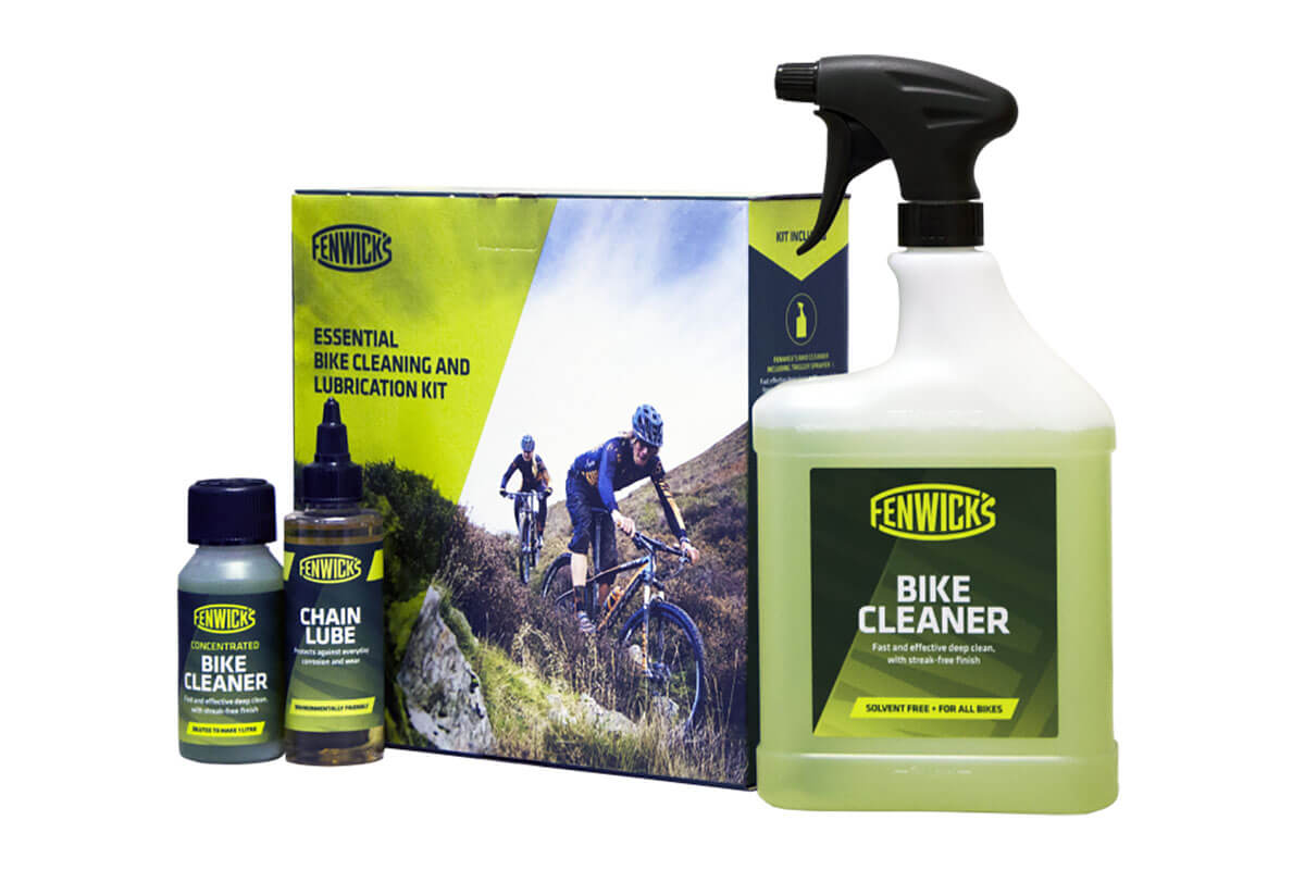 Fenwicks Essential Bike Cleaning And Lube Kit