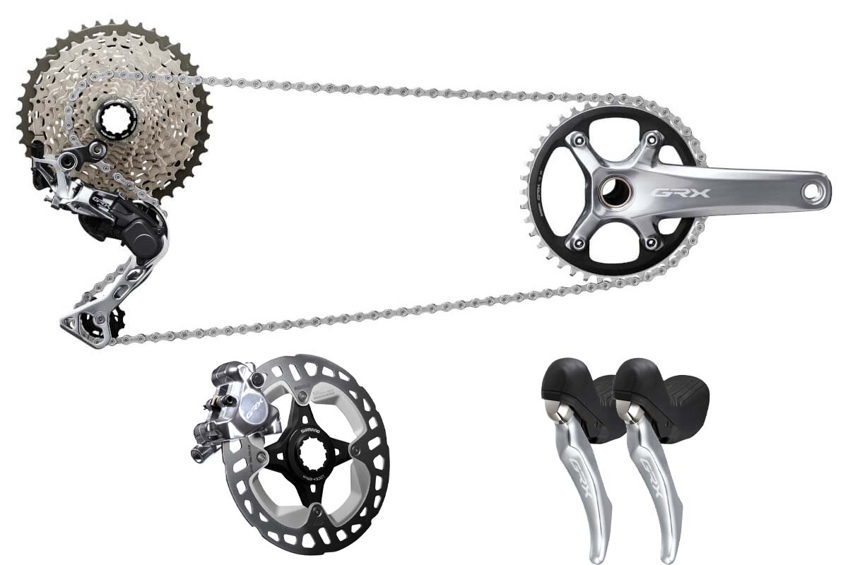 Shimano Grx Limited Silver Groupset 1x11
