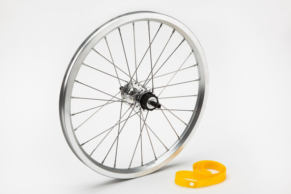 Brompton Rear Wheel For 1and2 Speed Including Fittings