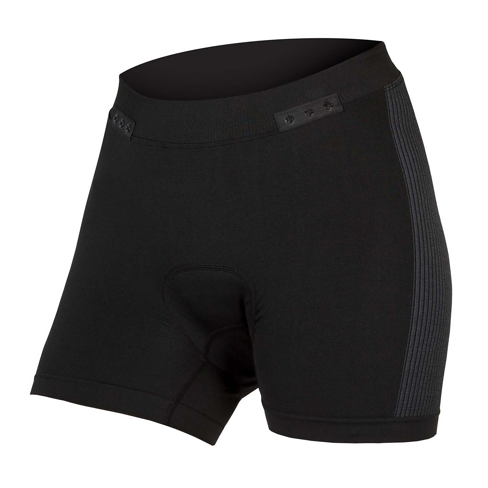 Womens Engineered Padded Boxer With Clickfast - Black