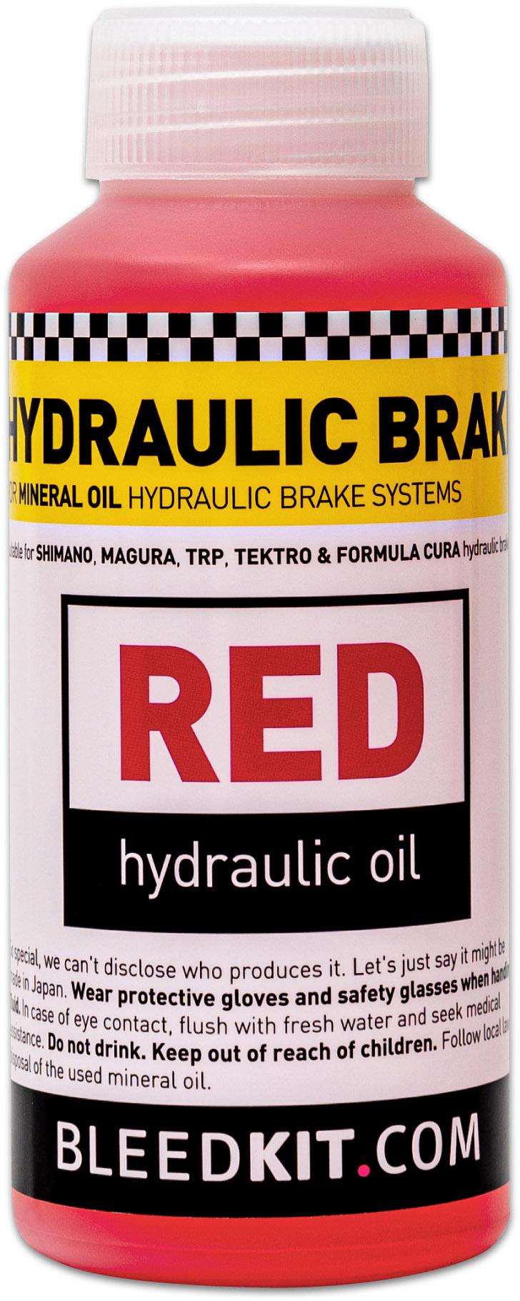 Bleed Kit Mineral Brake Fluid (100ml)  Red