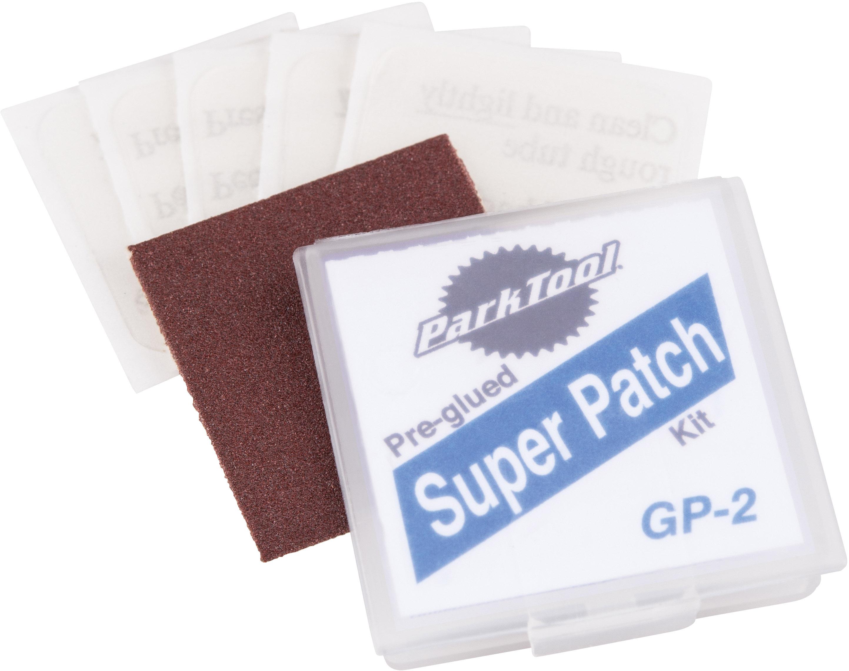 Park Tool Pre-glued Super Patch Kit Gp-2  Black/transparent