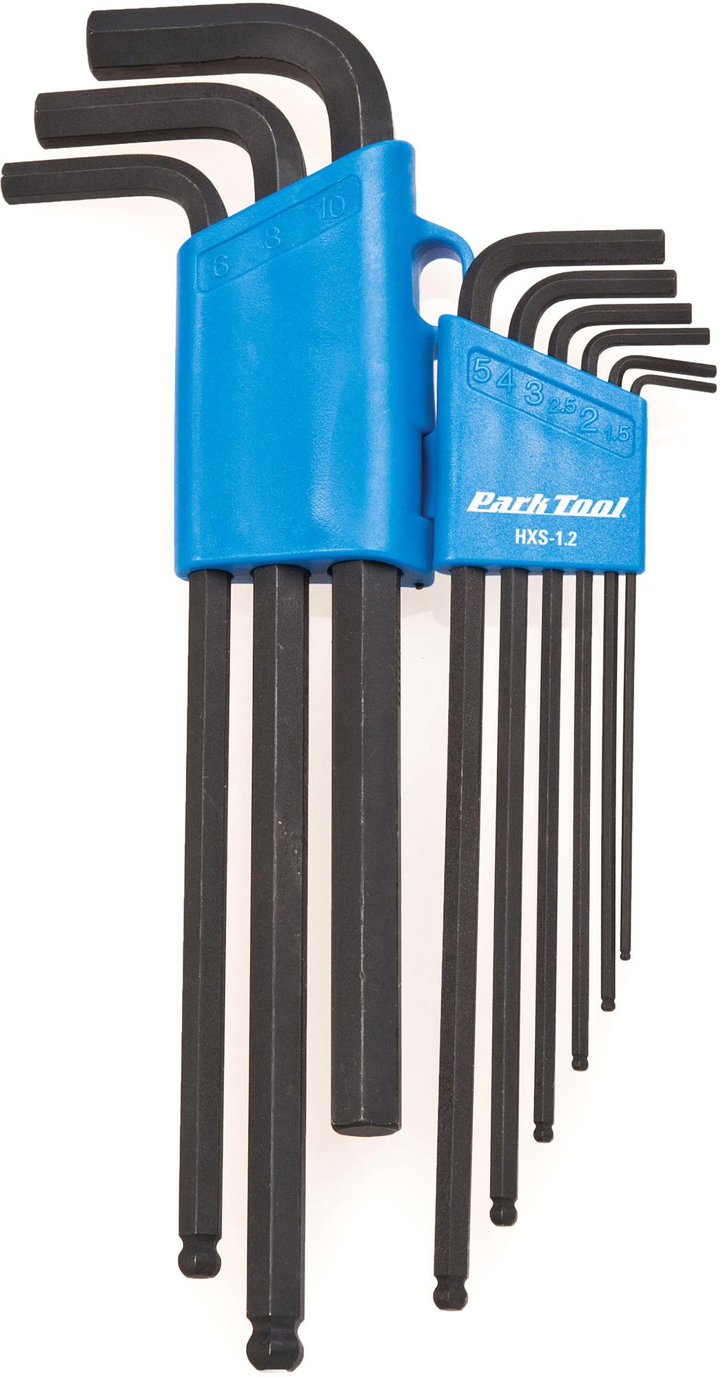 Park Tool Professional L-shaped Hex Wrench Set Hxs  Black