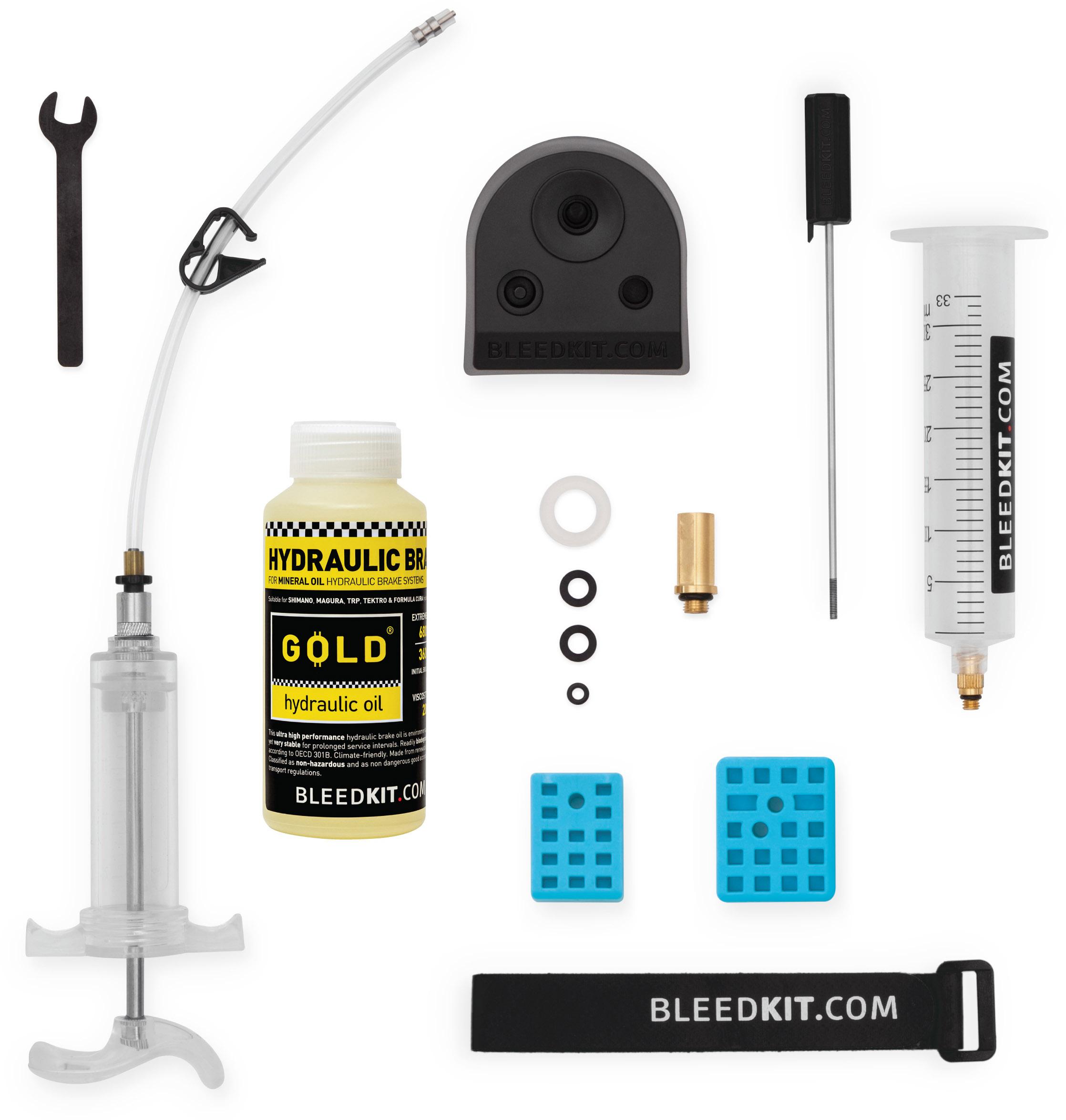 Bleed Kit Workshop Gold Shimano Bleed Kit Set 2021  Transparent