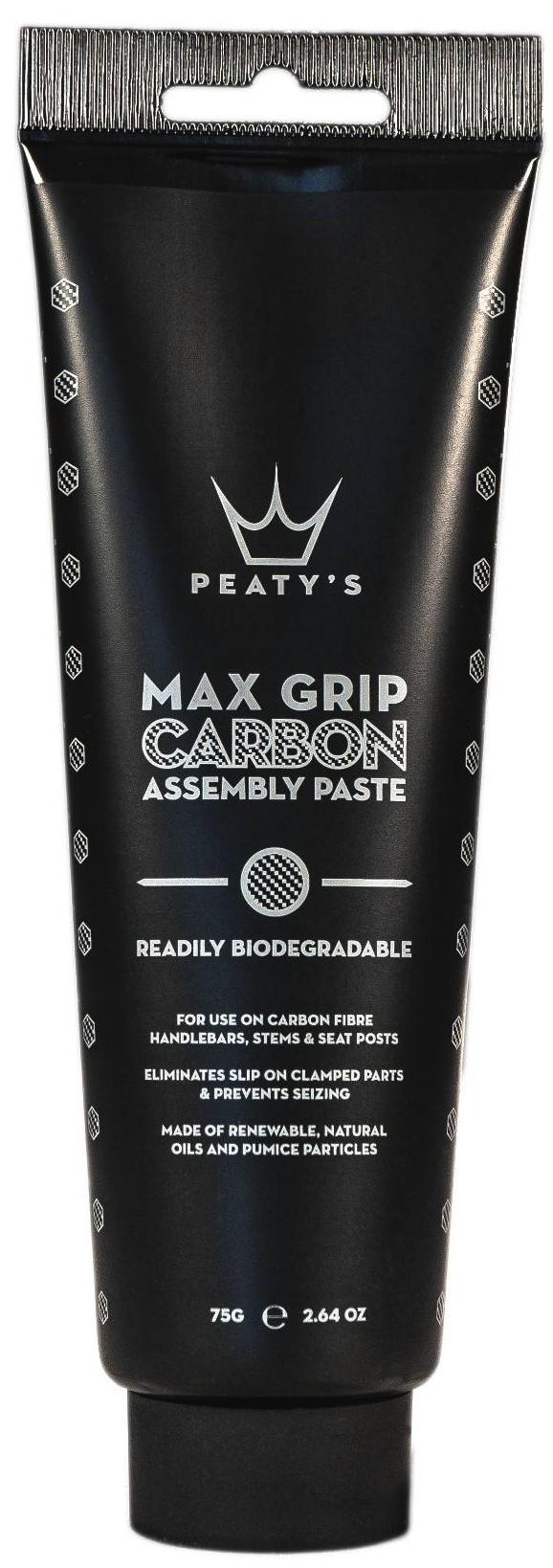 Peatys Max Grip Carbon Assembly Paste  Black