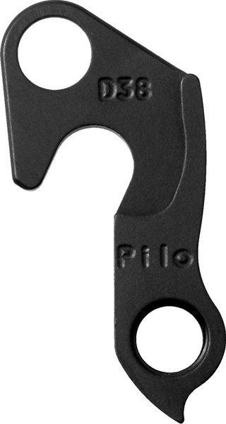 Pilo Engineering D38 Derailleur Hanger  Black