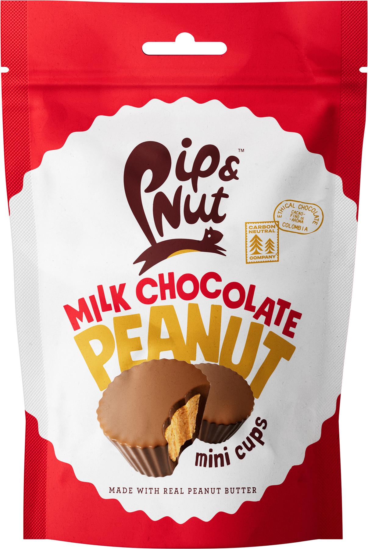 PipandNut Milk Chocolate Peanut Butter Hanging Bag