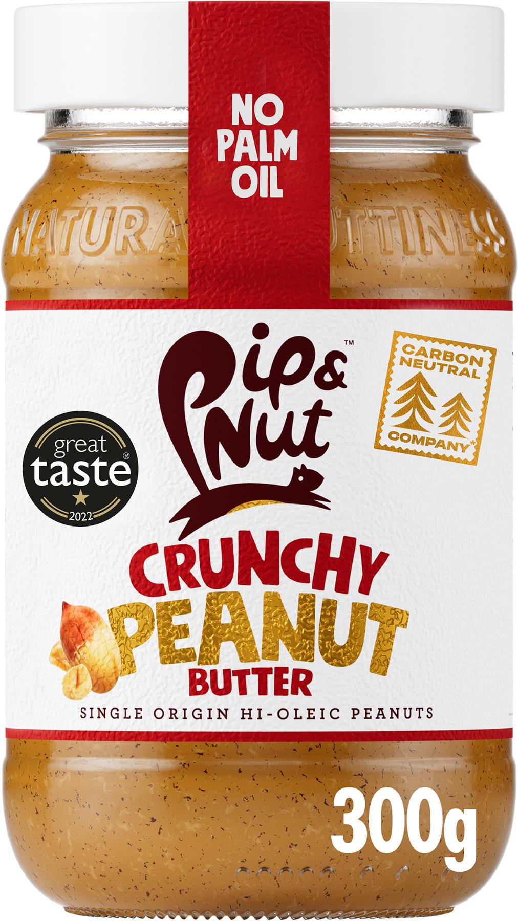 PipandNut Nut Crunchy Peanut Butter (300g)