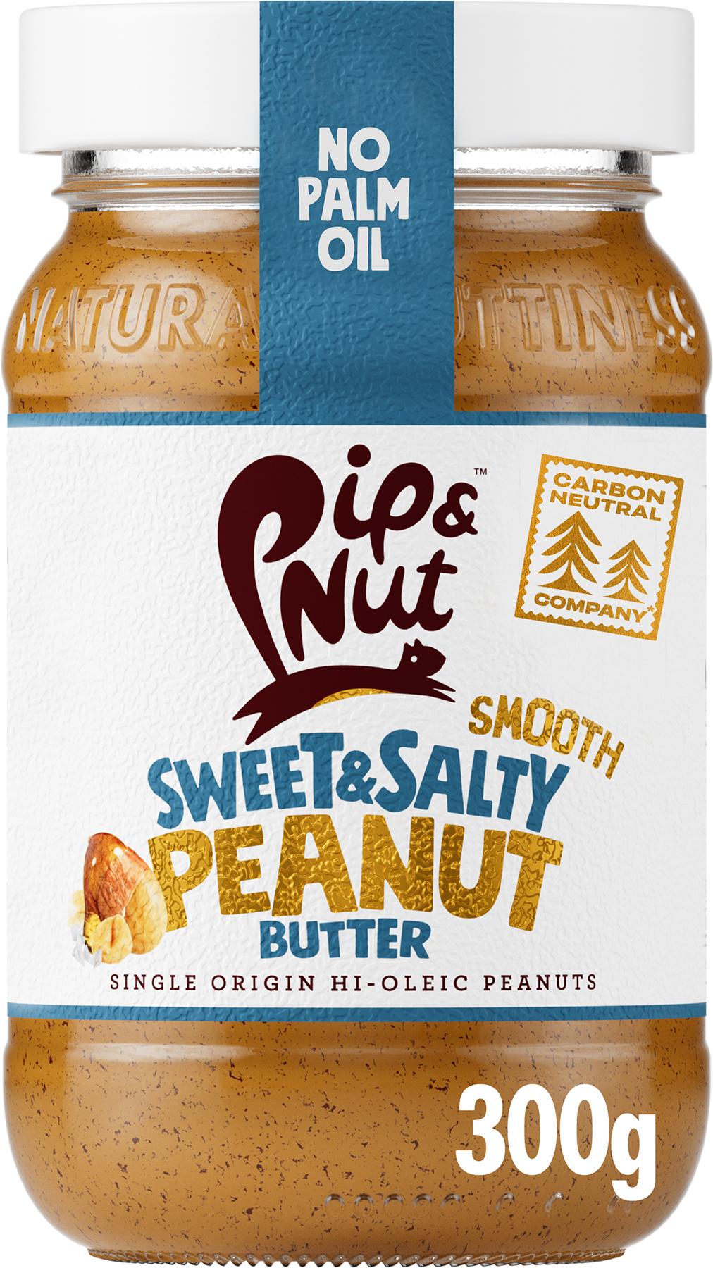 PipandNut Sweet Salty Smooth Peanut Butter (300g) 2022
