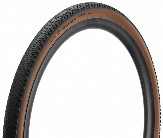 Pirelli Cinturato Classic Hard Terrain Gravel Tyre  Black/tan Wall