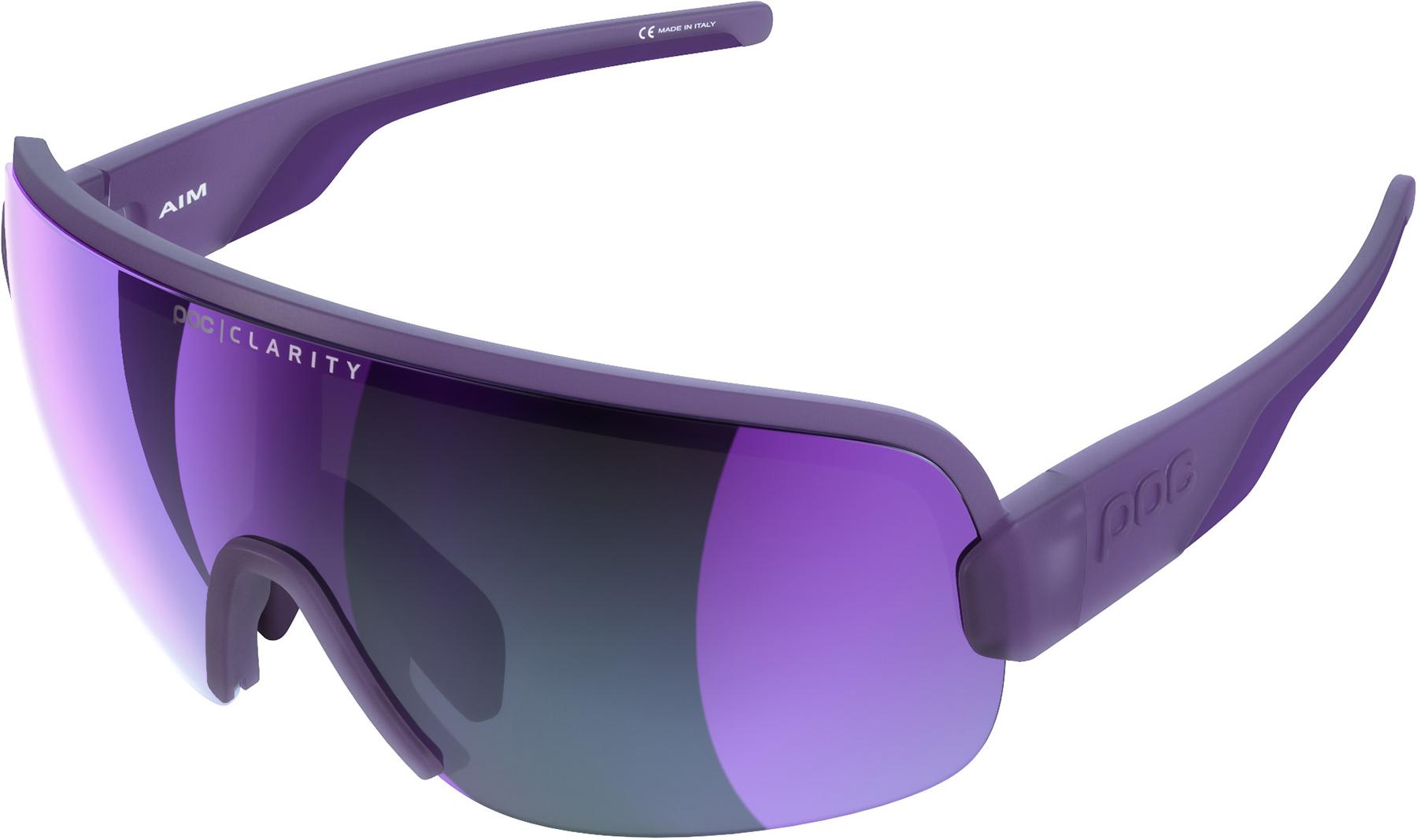Poc Aim Sunglasses  Sapphire Purple Translucent