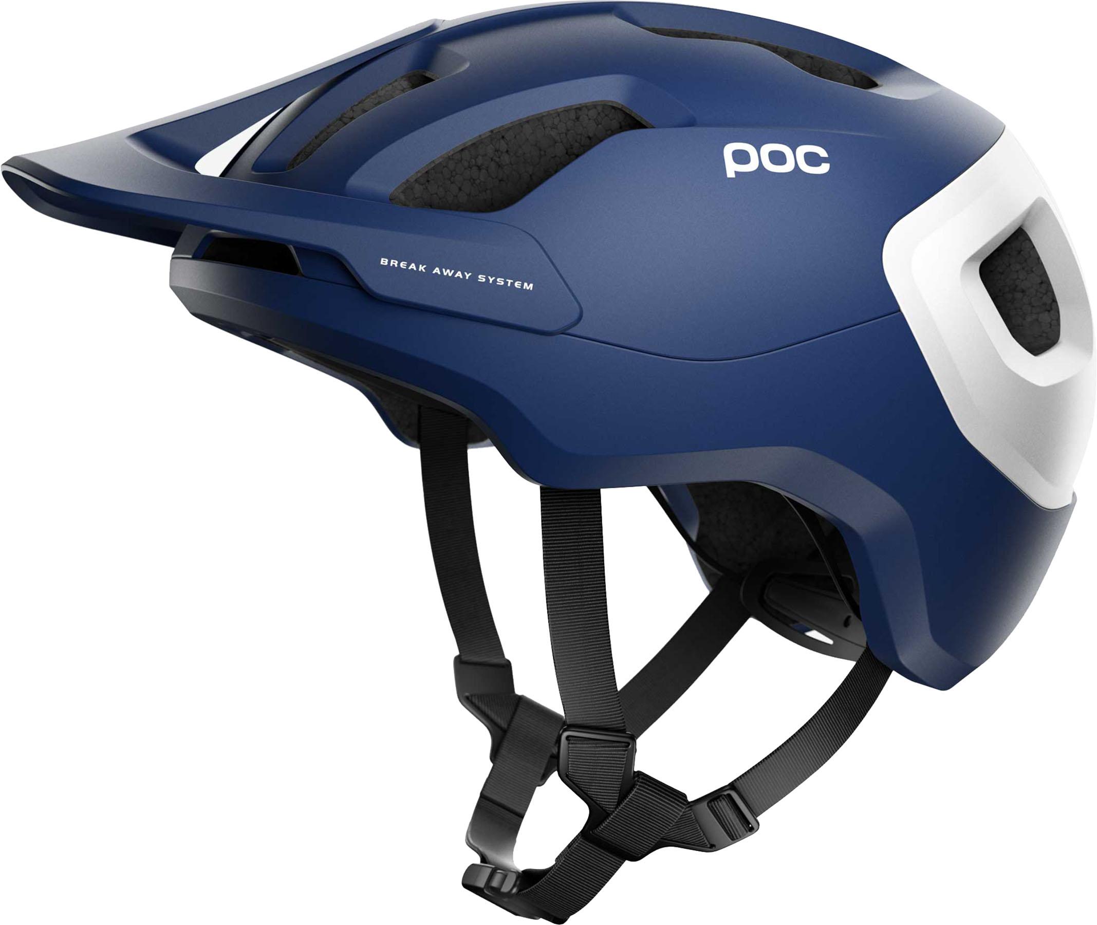 Poc Axion Spin Helmet  Lead Blue Matt