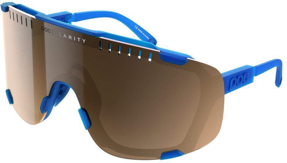 Poc Devour Sunglasses  Opal Blue Translucent