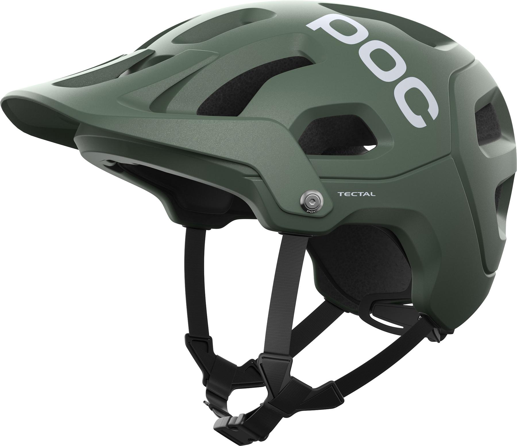 Poc Tectal Mtb Helmet  Epidote Green Metallic/matt