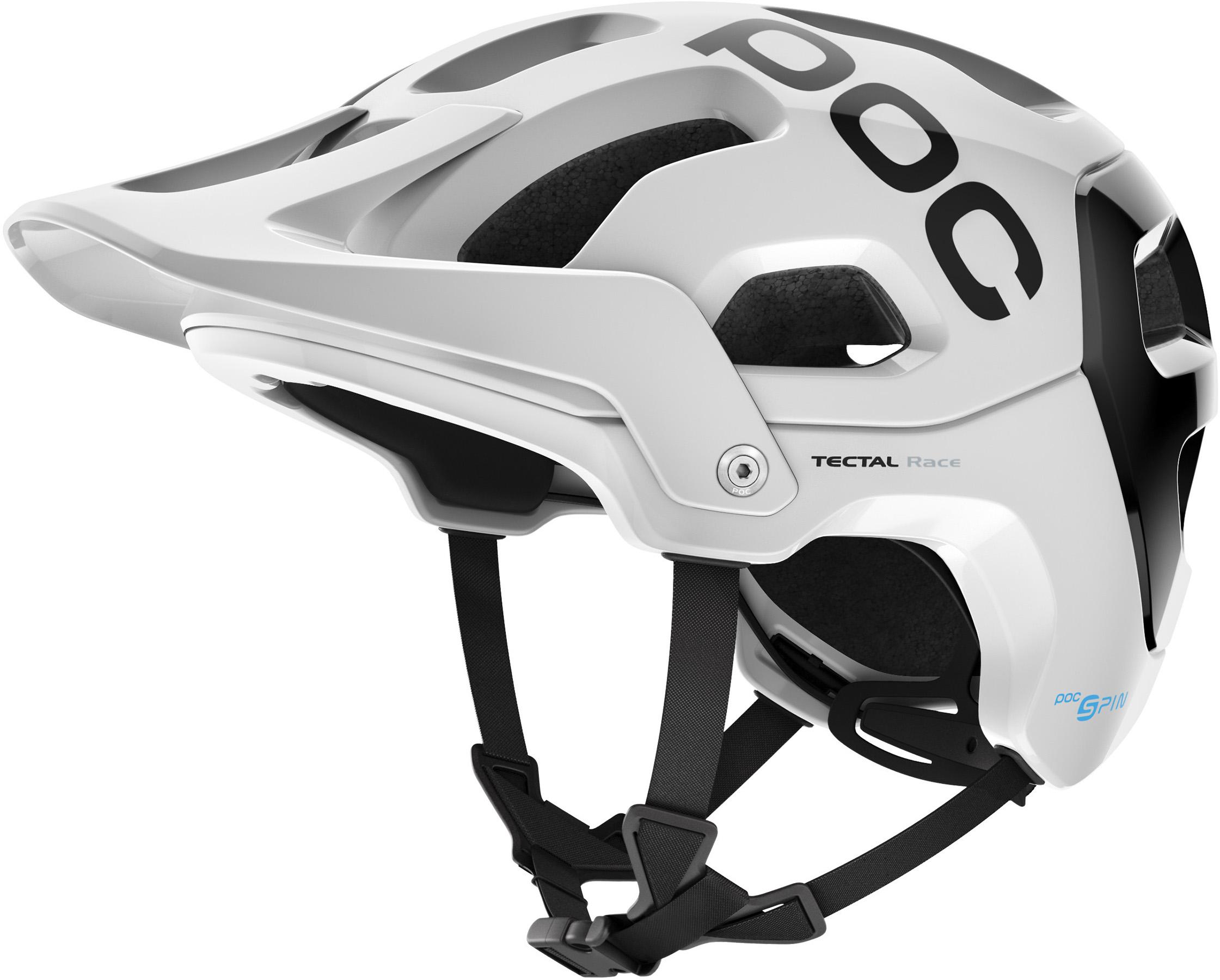 Poc Tectal Race Spin Helmet  Hydrogen White/uranium Black
