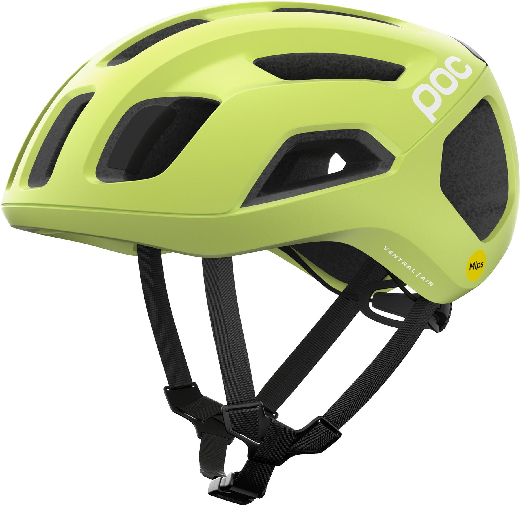 Poc Ventral Air Mips Helmet  Lemon Calcite Matt