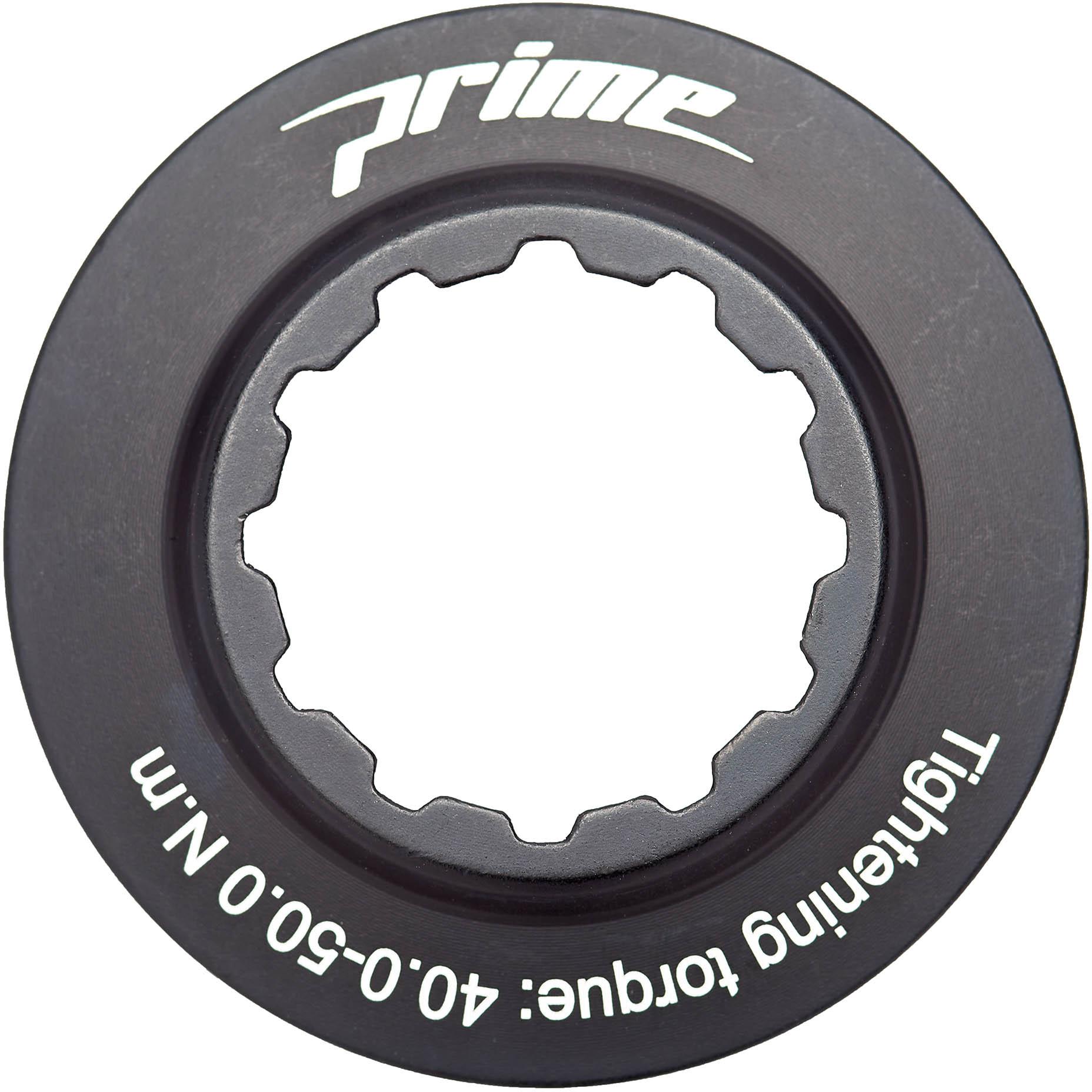 Prime Centre Lock Rotor Lock Ring (12mm)  Black