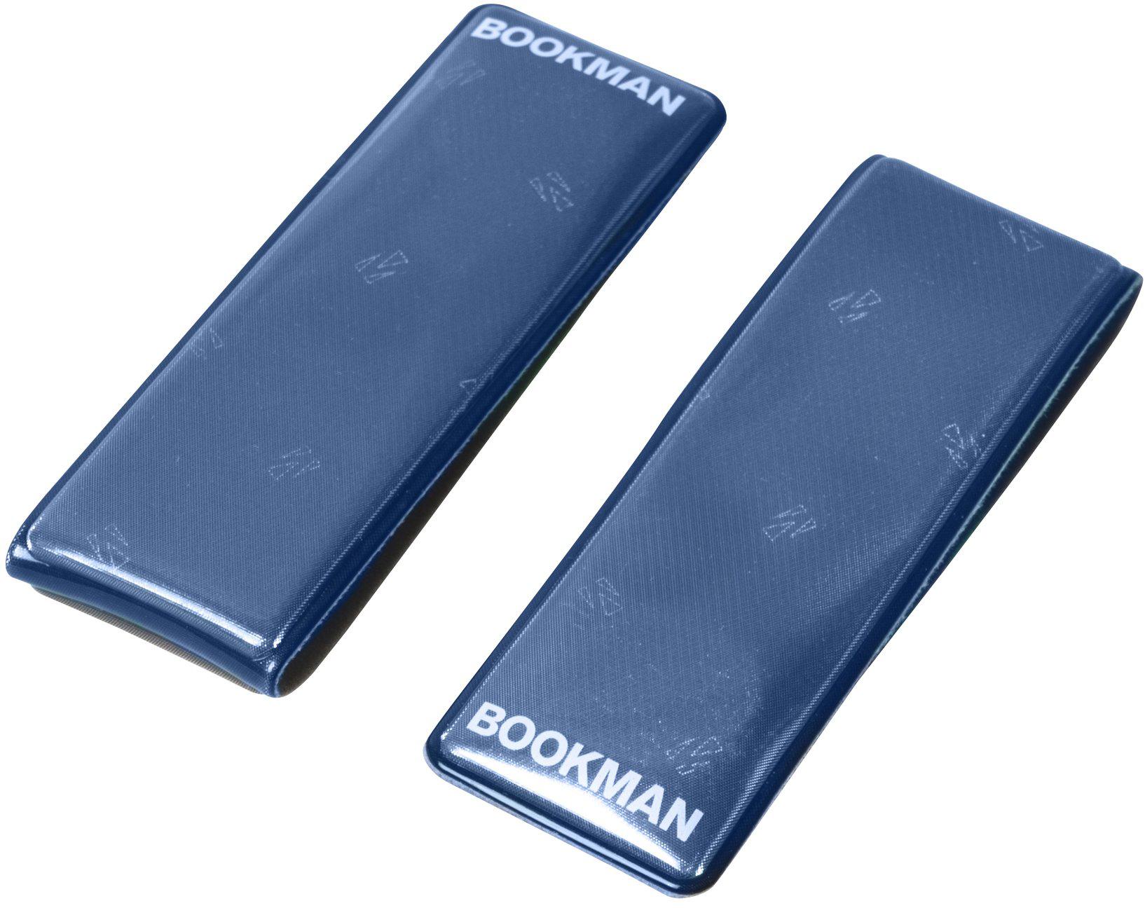 Bookman Magnetic Clip-on Reflectors  Blue