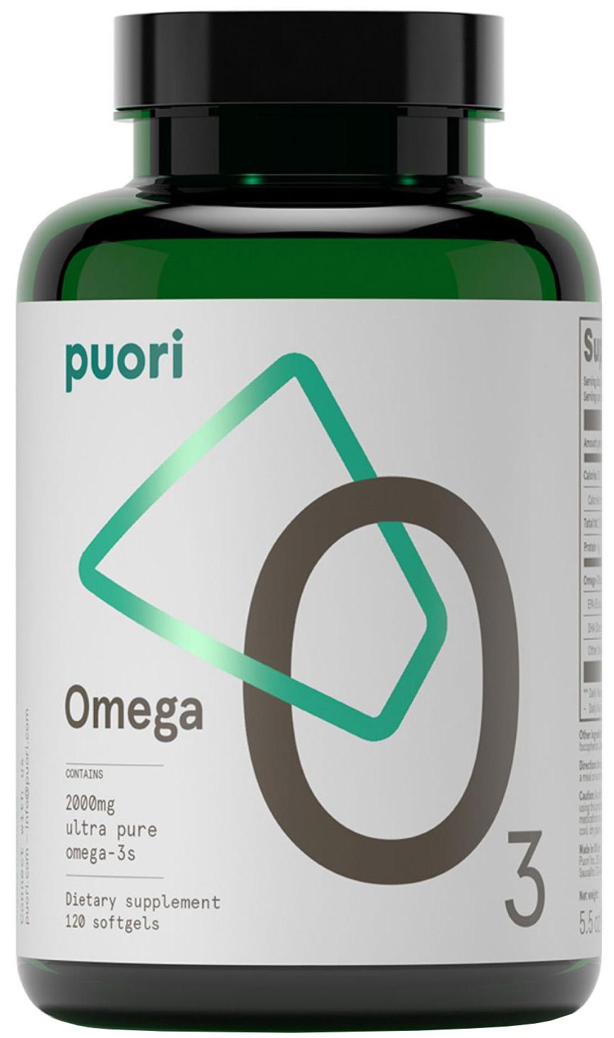 Puori O3 - Ultra Pure Fish Oil (120 Capsules)