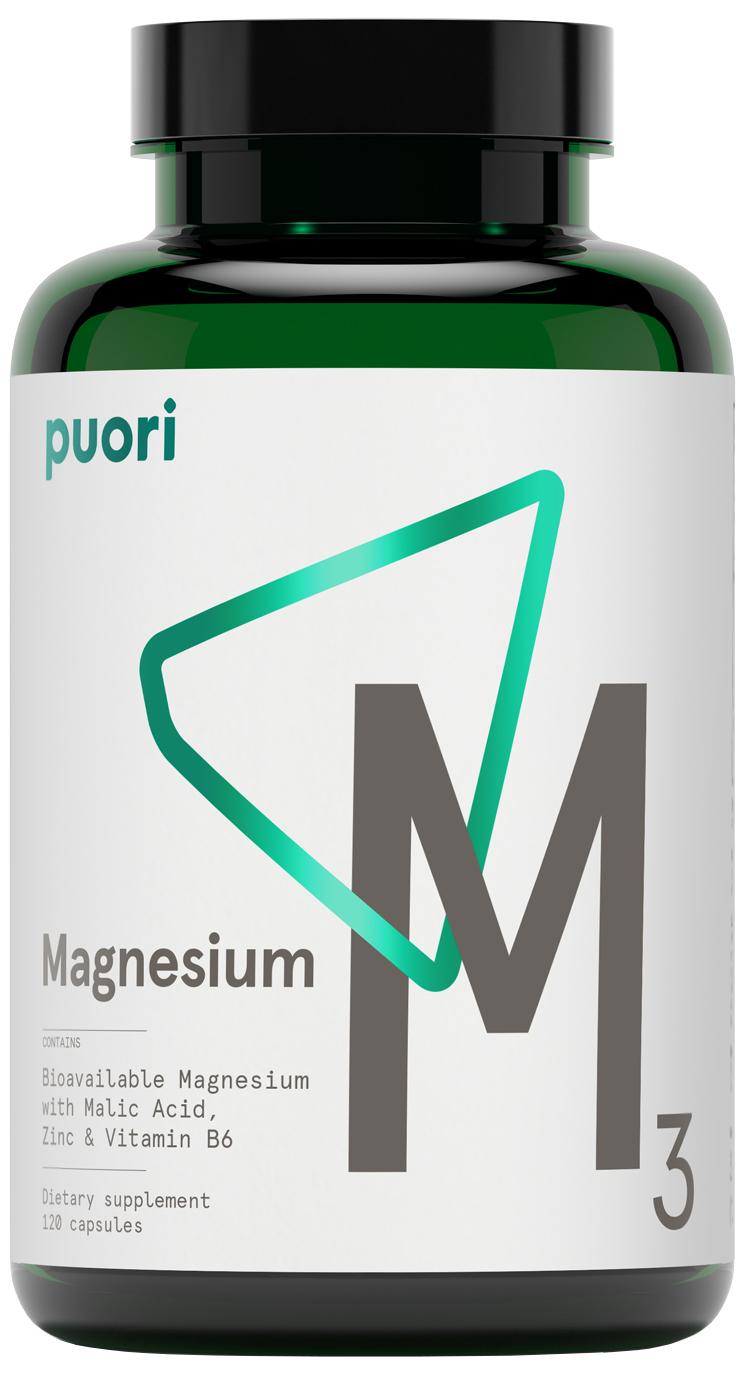 Puori Puori M3 - Magnesium Vegan (120 Caps)