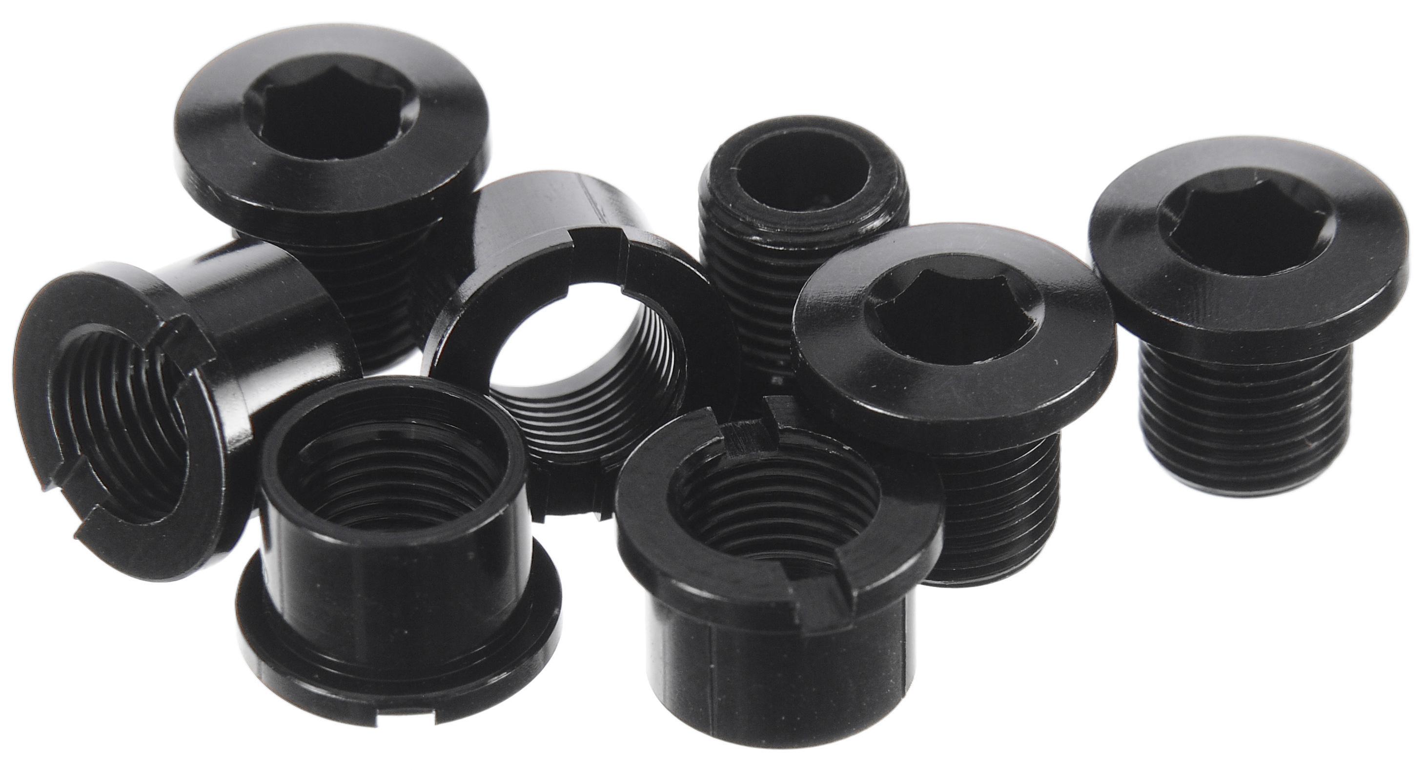 Race Face Replacement Chainring Bolts  Black