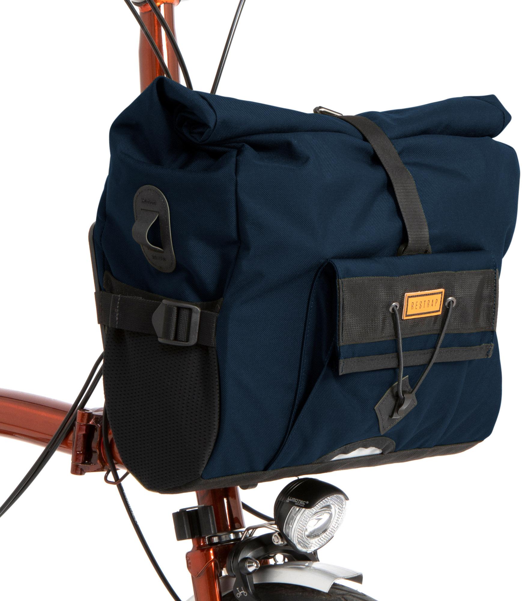 Restrap City Loader Commuter Bike Bag  Navy