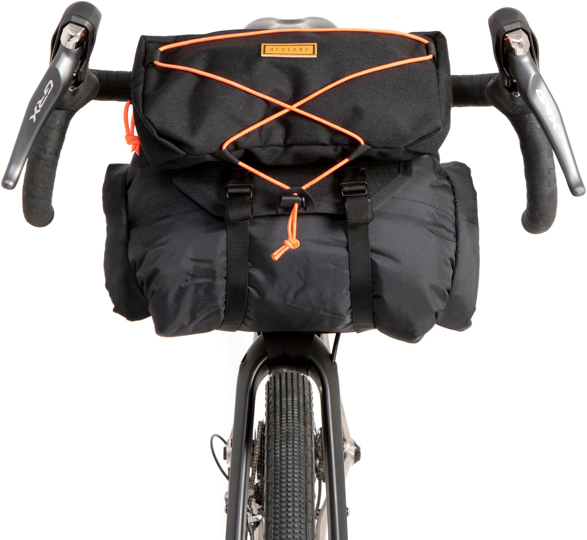 Restrap Handlebar Bag (large)  Black/orange