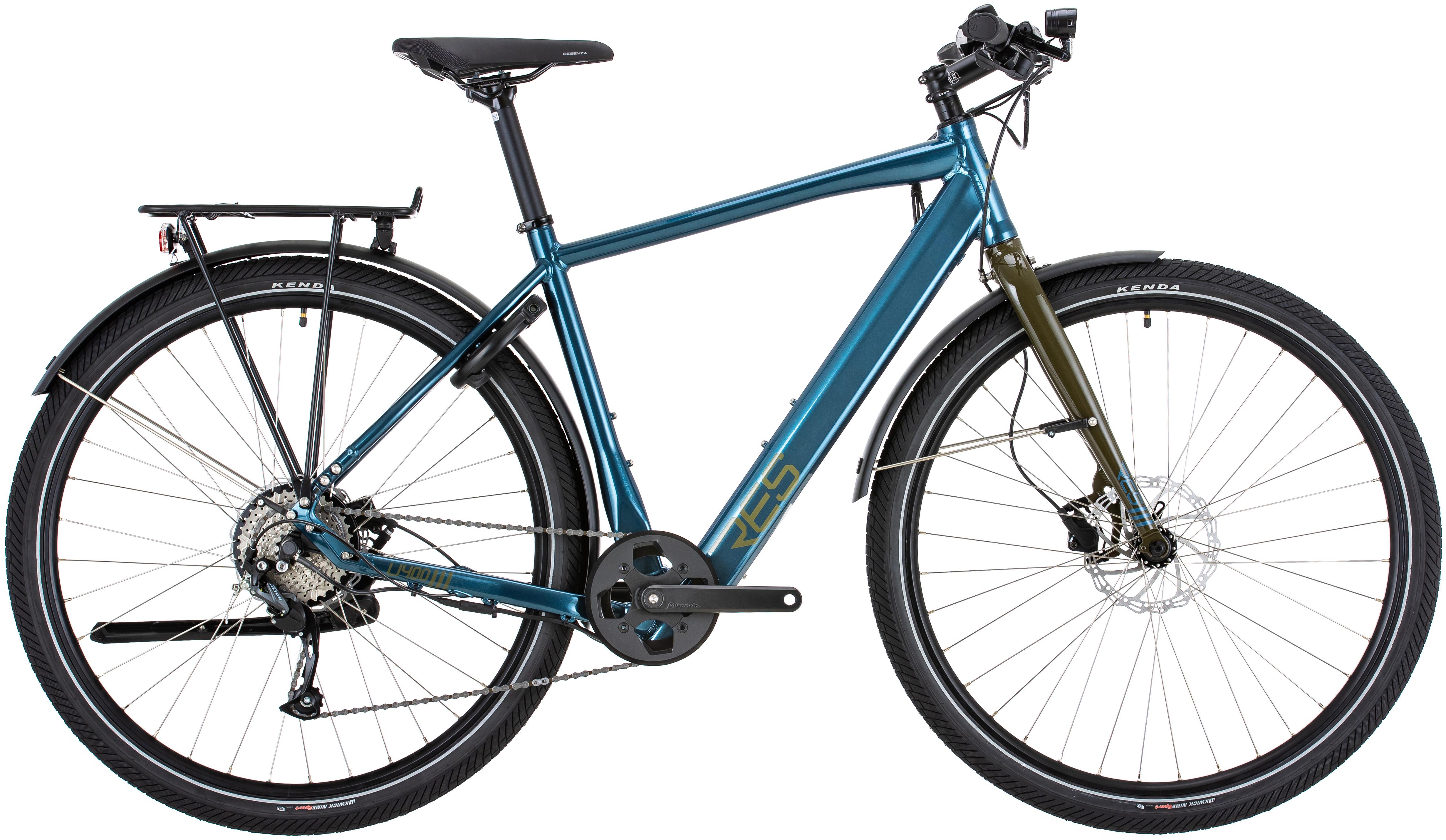 Ridley Res U400 Deore Urban E-bike 2022  Blue