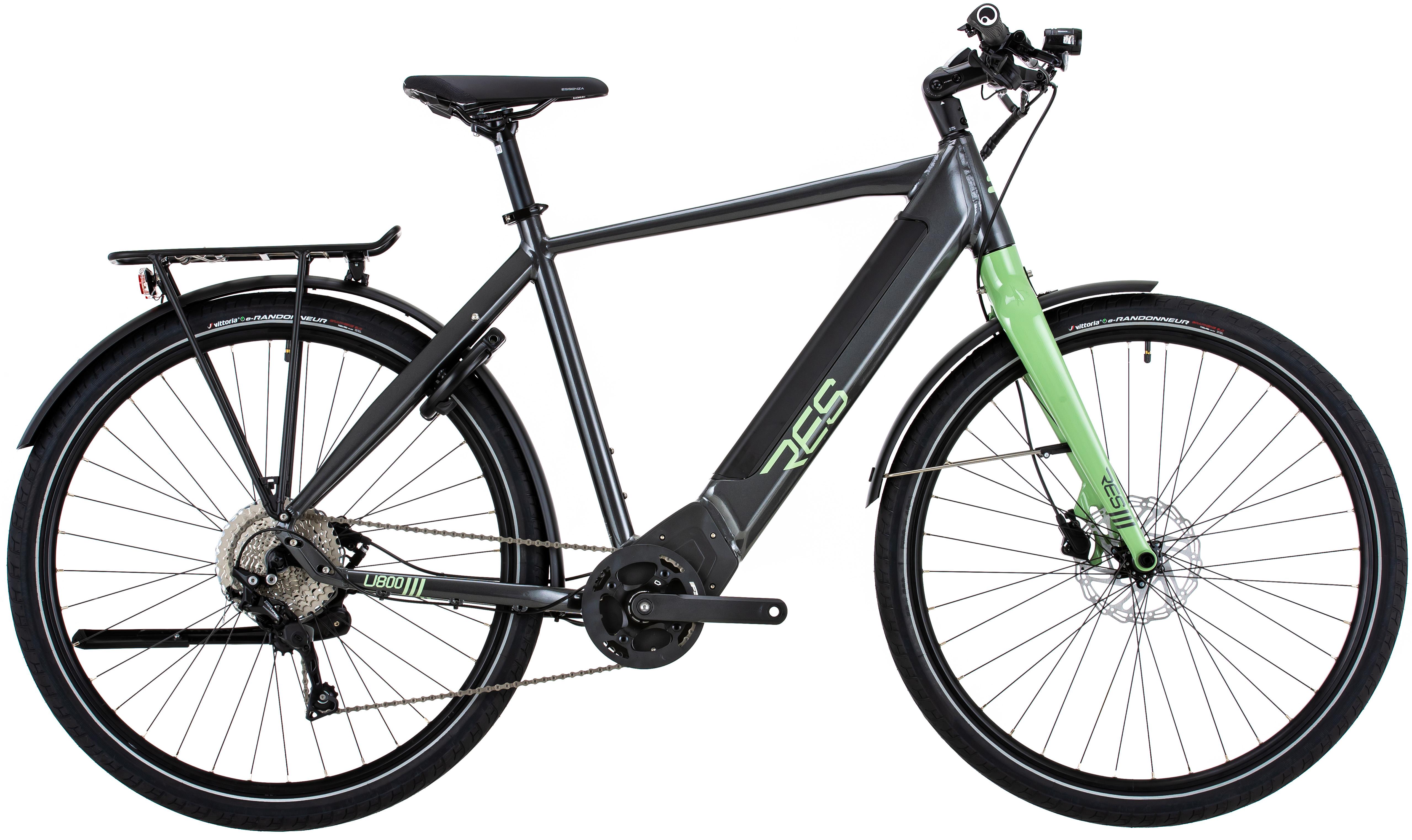 Ridley Res U800 Deore Mens Urban E-bike 2022  Green
