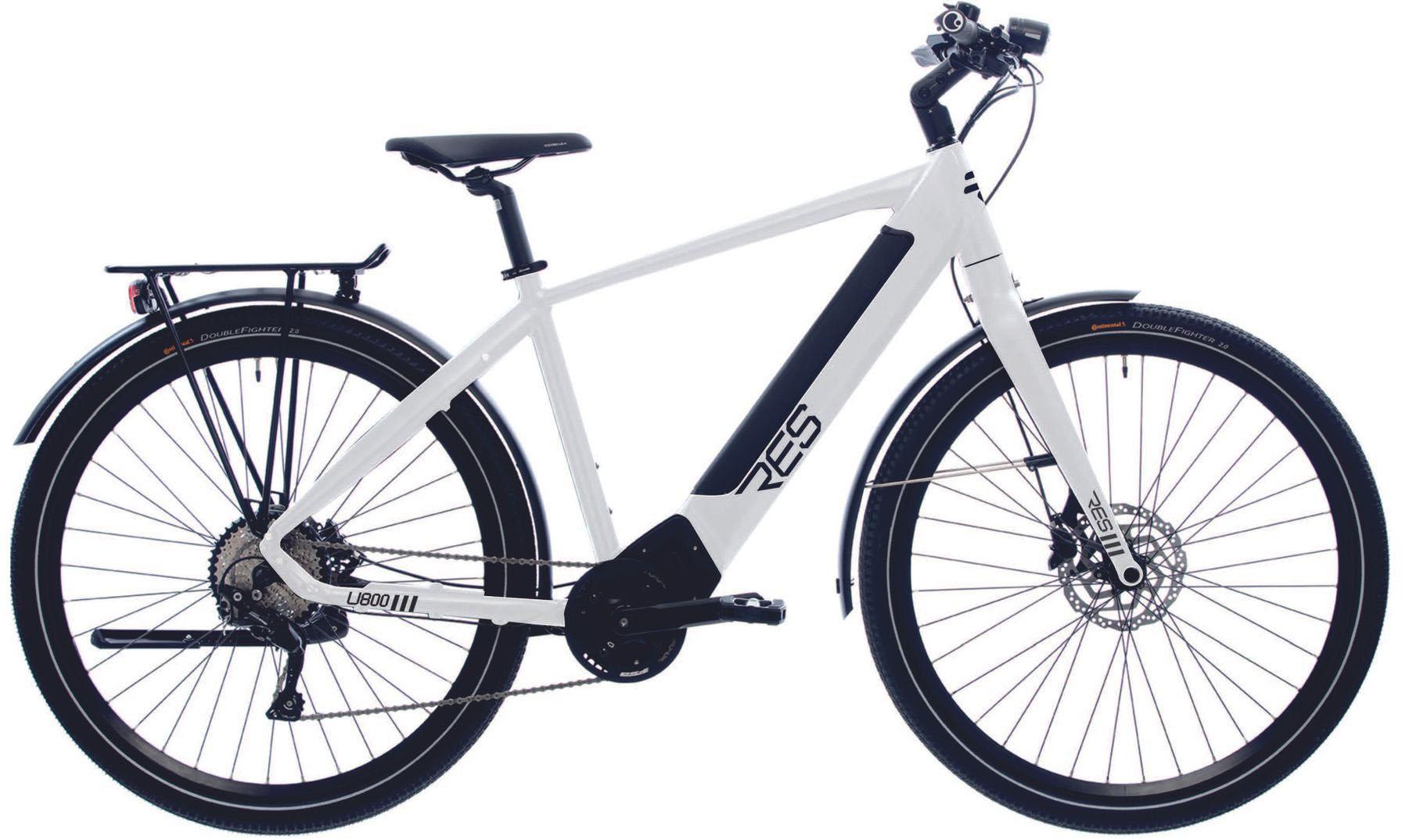 Ridley Res U800 Deore Mens Urban E-bike 2022  White