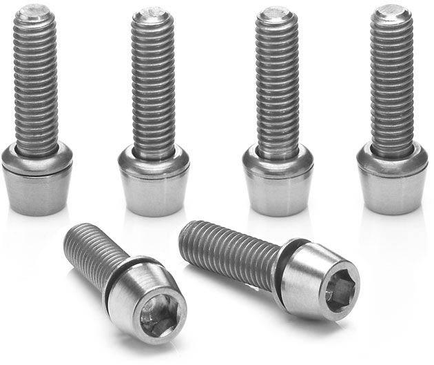 Ritchey Stainless Steel Stem Bolt Set (6 Parts)  Silver