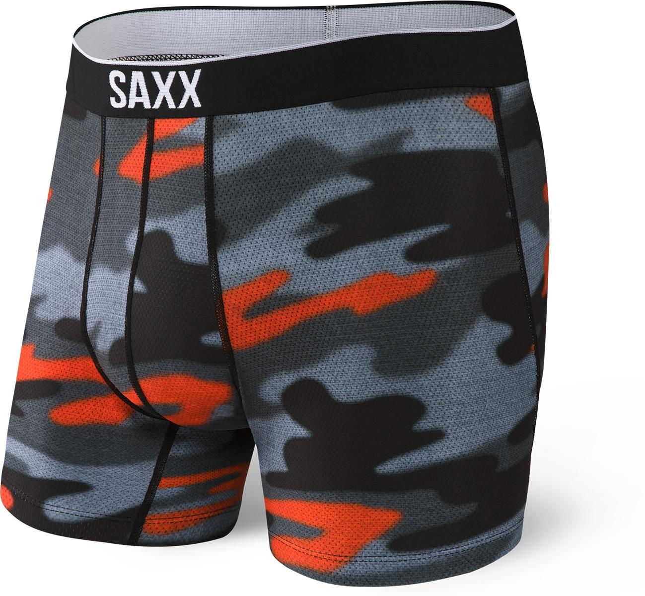 Saxx Volt Boxer  Brief  Crazy Camo