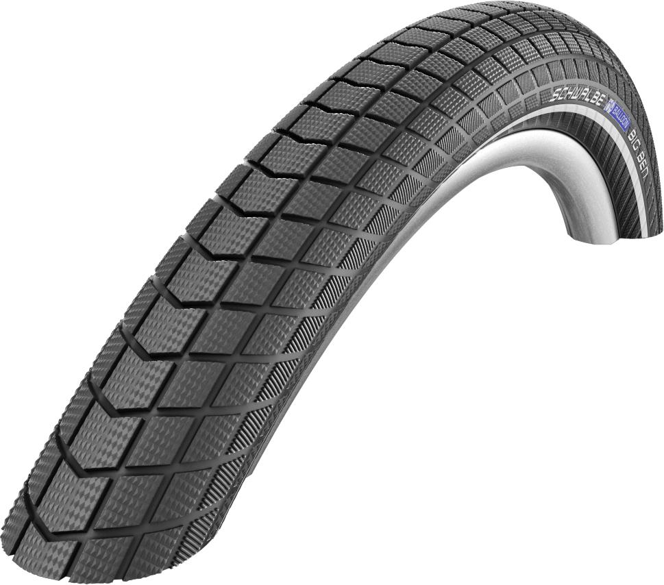 Schwalbe Big Ben Mtb Tyre (raceguard)  Black/reflex