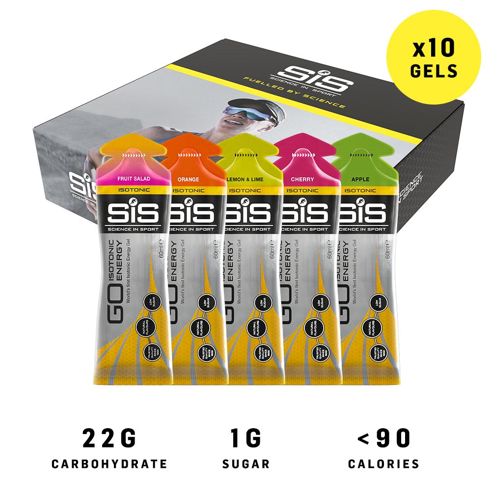 Science In Sport Go Isotonic Energy Gel Mixed 10  Pack