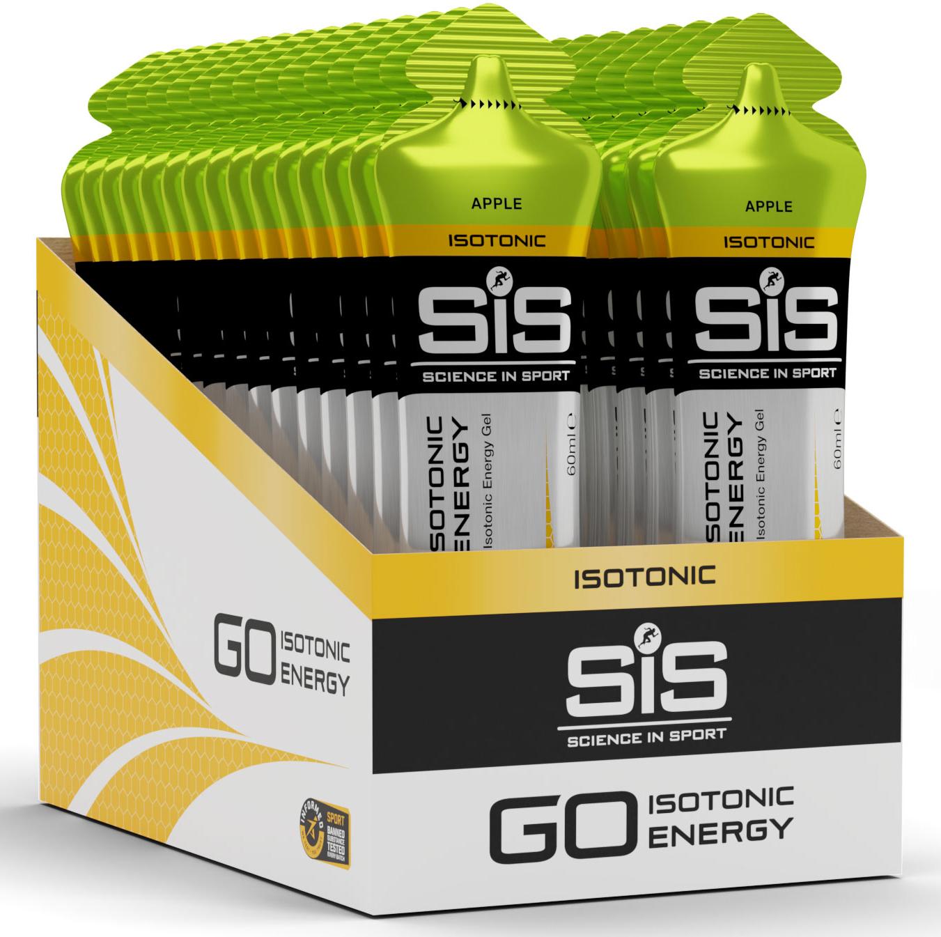Science In Sport Go Isotonic Energy Gels 60ml X 30