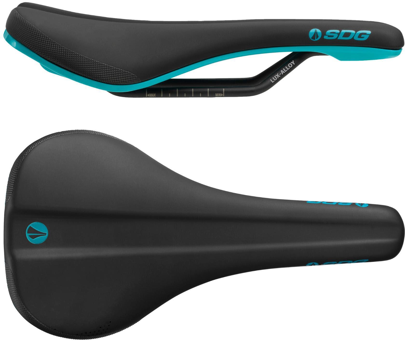Sdg Bel Air 3.0 Lux-alloy Bike Saddle  Black/turquoise