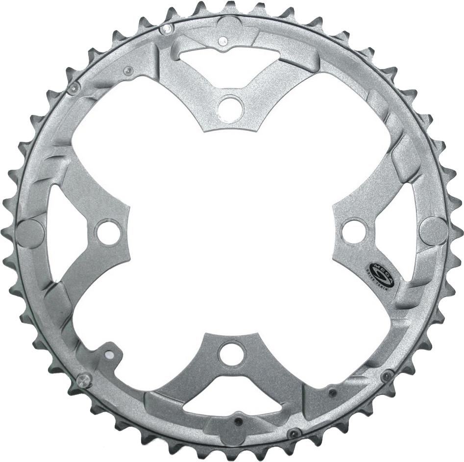 Shimano Deore Fcm590 9 Speed Triple Chainrings  Grey