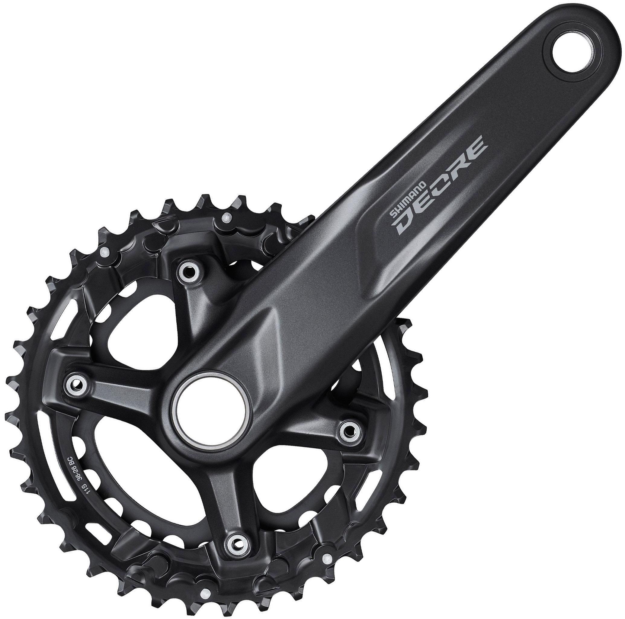 Shimano Deore M5100 2x11 Speed Boost Chainset  Black