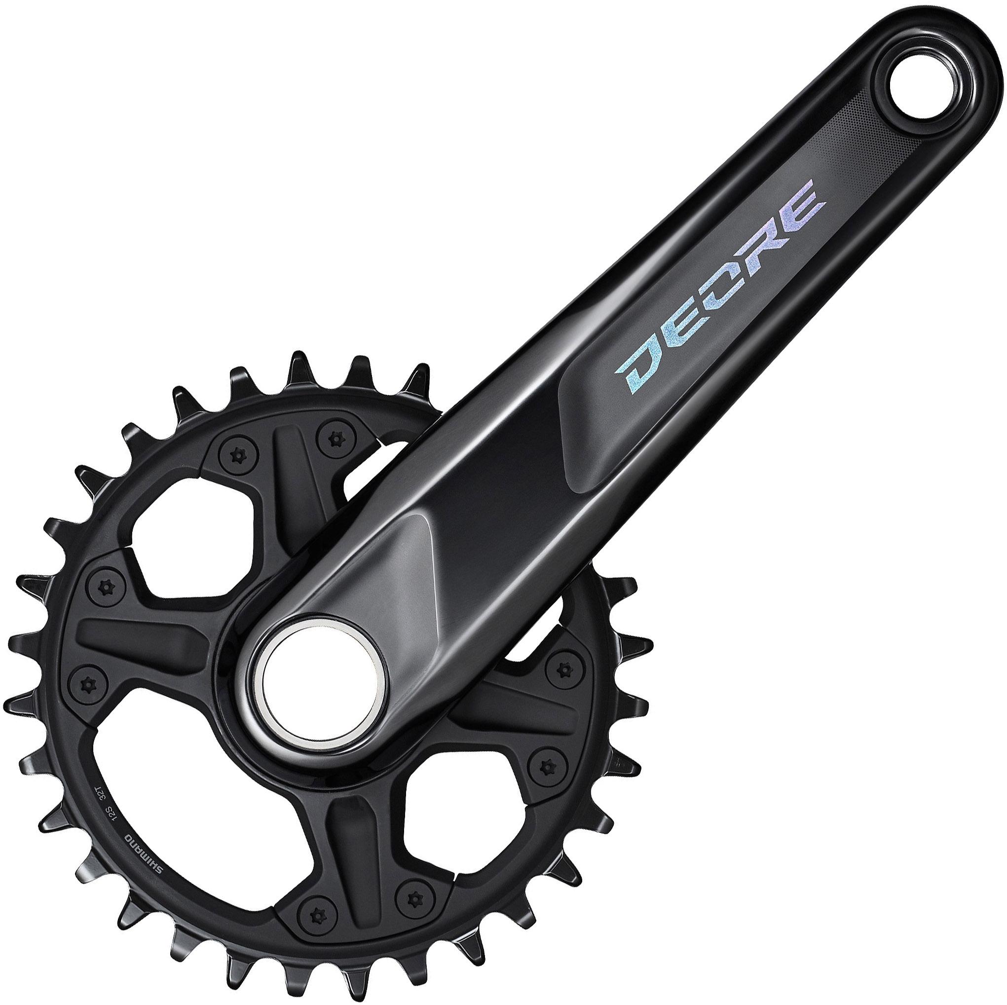 Shimano Deore M6100 Oe Crankset Without Bb  Grey