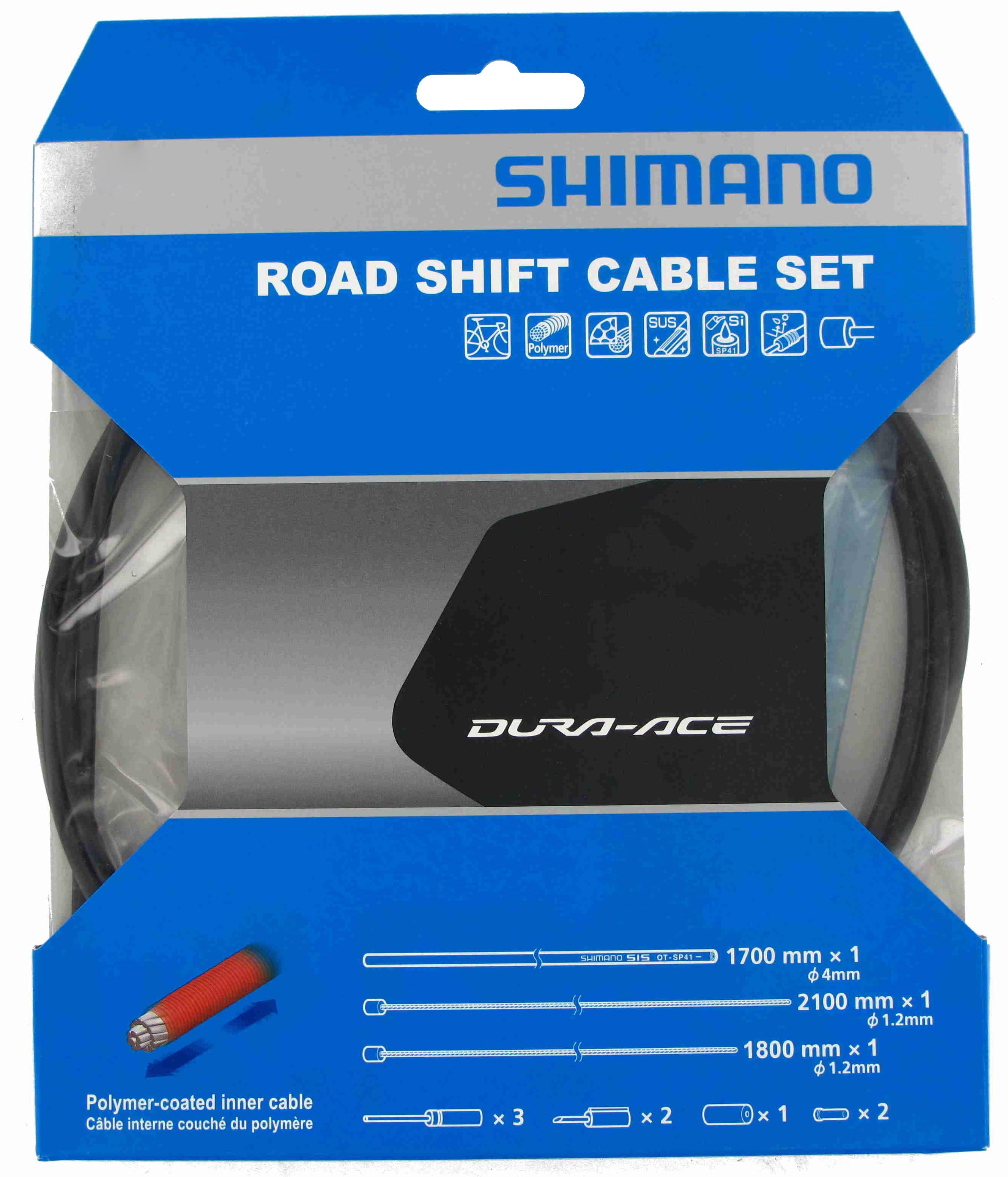 Shimano Dura-ace 9000 Road Gear Cable Set  Black