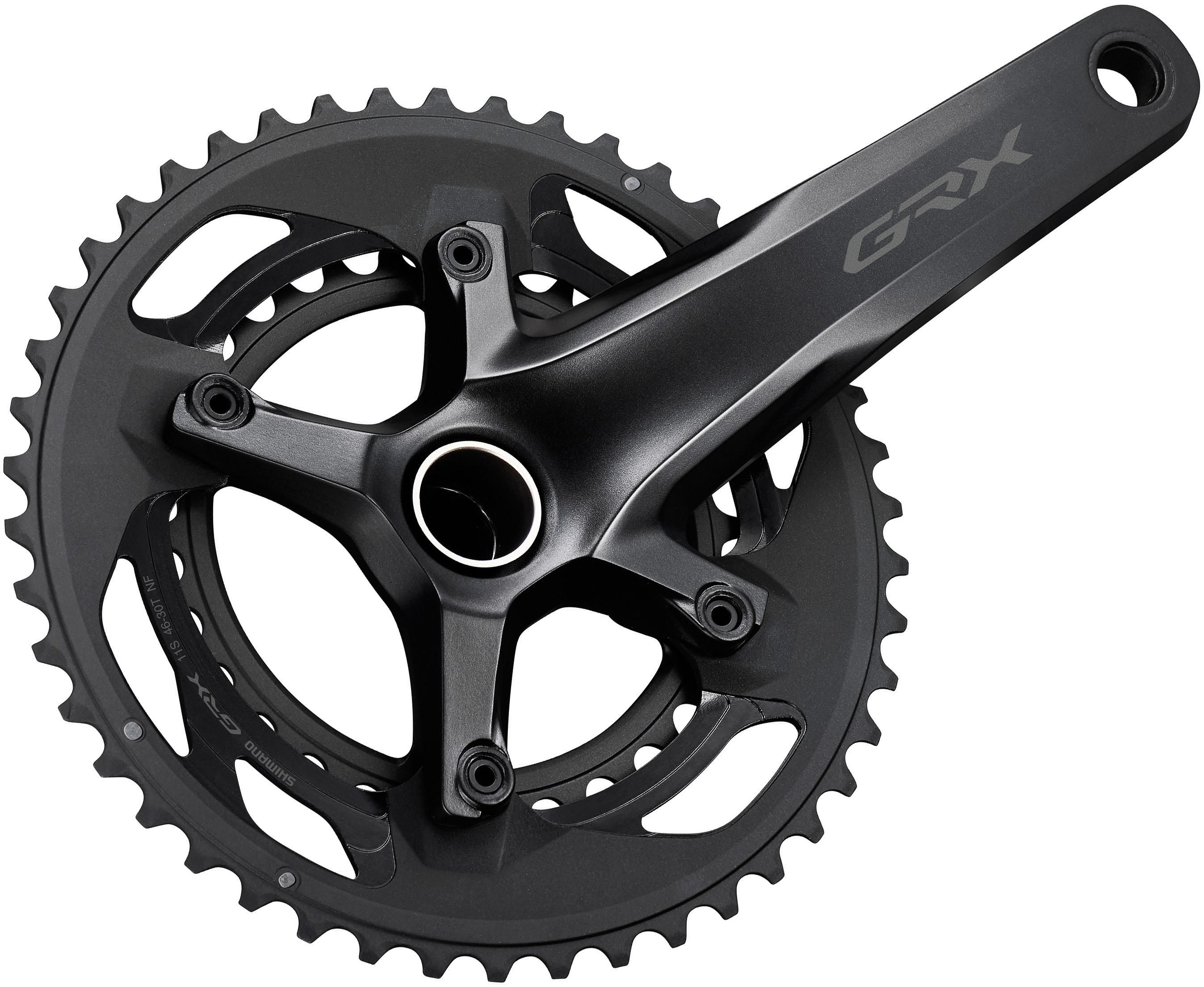 Shimano Grx 600 10 Speed Gravel Double Chainset  Black