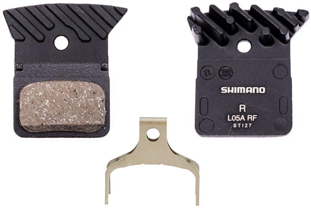 Shimano L05a Resin Dura-ace/ultegra/105/grx Disc Brake Pads With Fins  Black