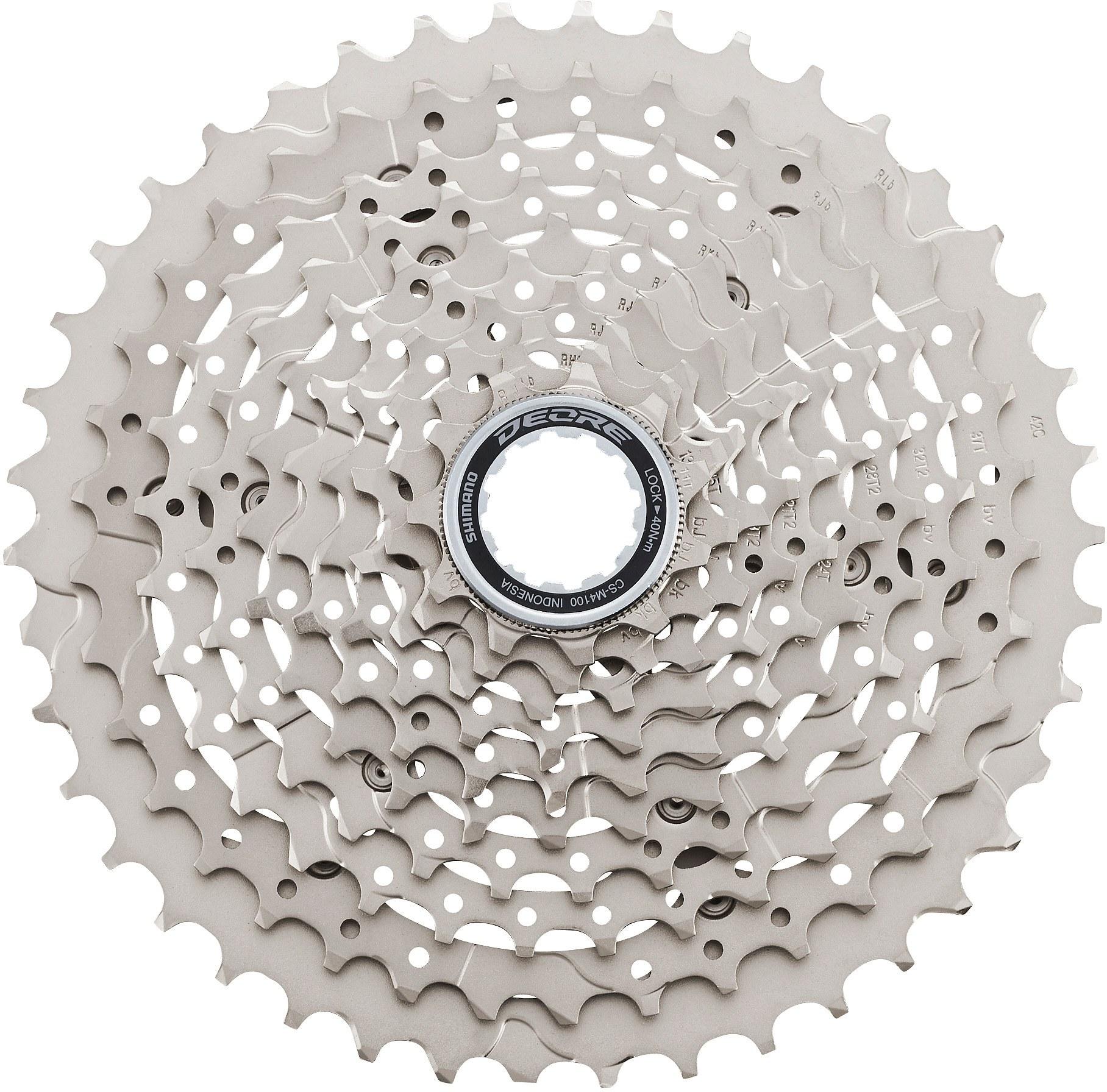 Shimano M4100 Deore 10 Speed Cassette  Silver
