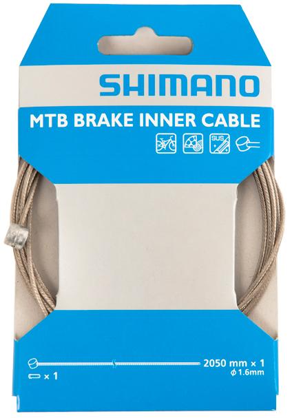 Shimano Mtb Stainless Steel Inner Brake Cable  Neutral