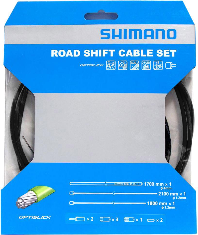 Shimano Road Gear Cable Set  Black