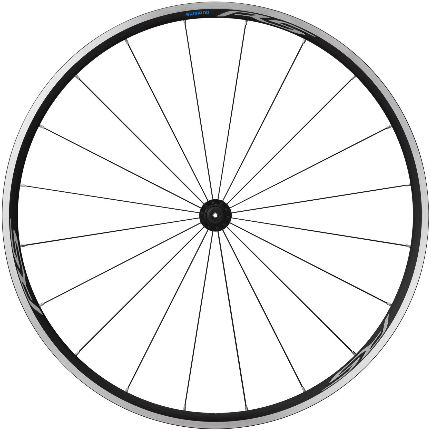 Shimano Rs100 Clincher Front Wheel  Black