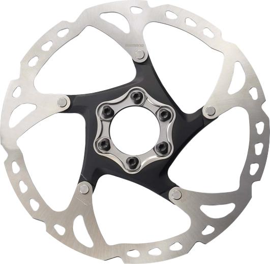 Shimano Rt76 Disc Rotor (6 Bolt)  Silver