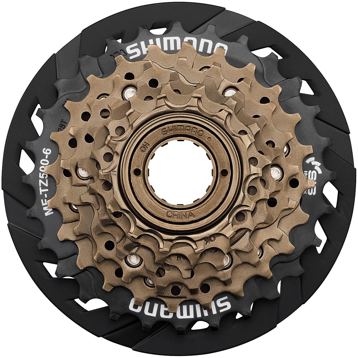 Shimano Tourney Tz500 7 Speed Freewheel  Black/gold
