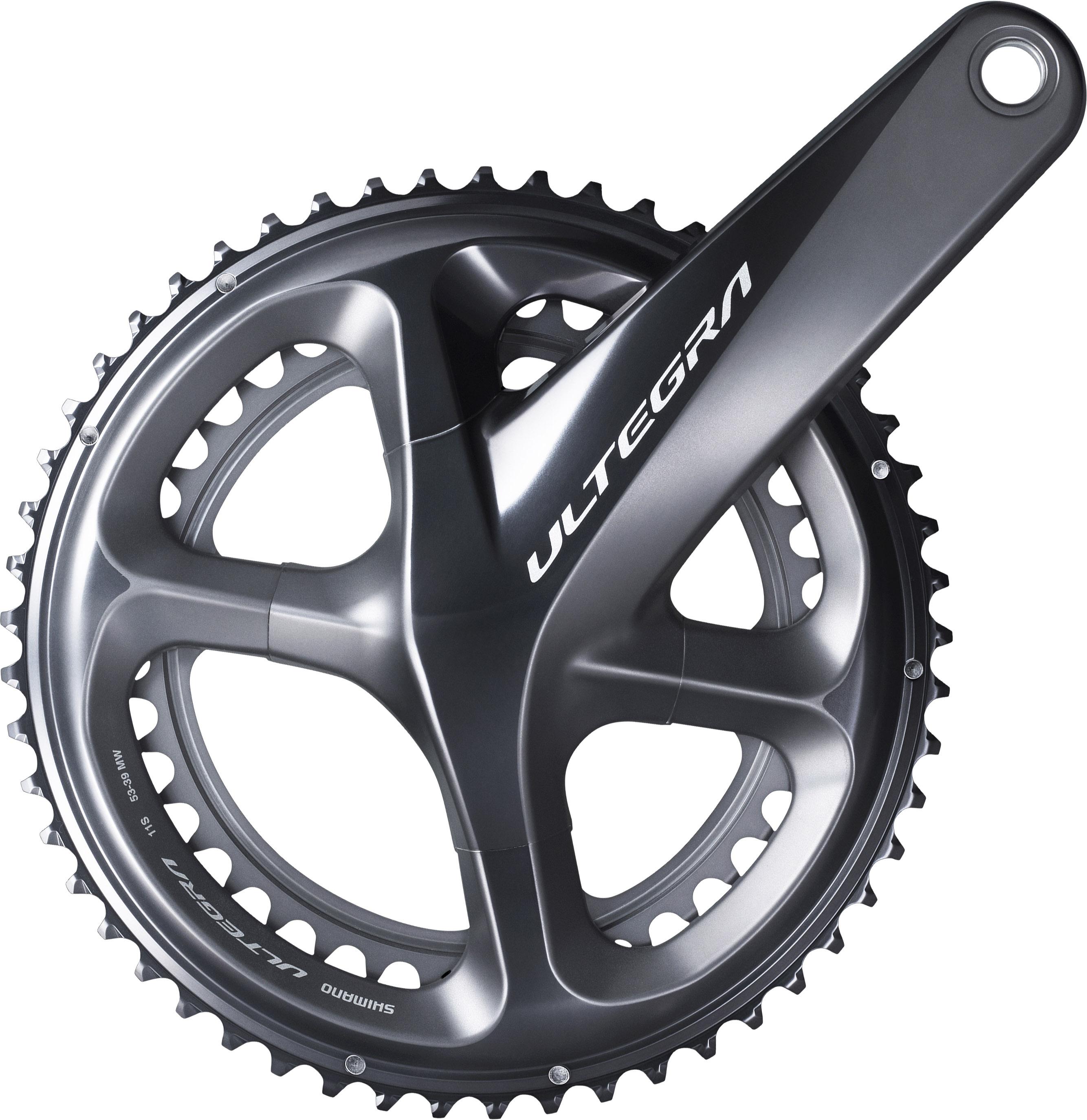 Shimano Ultegra R8000 11sp Road Double Chainset  Grey